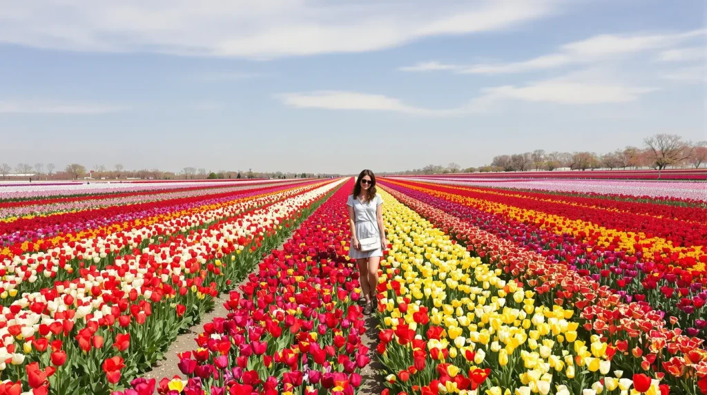 Après les cerisiers, les tulipes. Découvrez 7 jardins pour goûter à l’éphémère du printemps