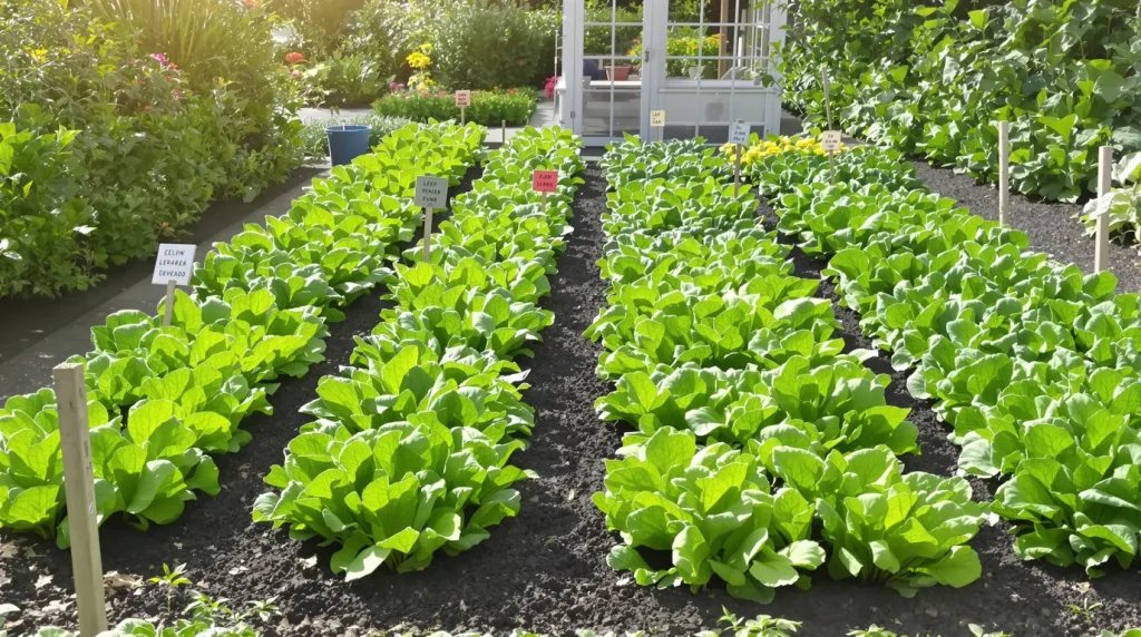 Au potager, ce léger décalage dans vos semis que 90 % des jardiniers ignorent vous garantit des légumes-feuilles tout l’été