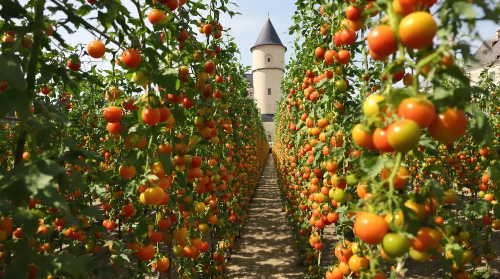 Avec 400 variétés de dahlias et un conservatoire de la tomate, ce château du Val de Loire est un vrai jardin d'Éden