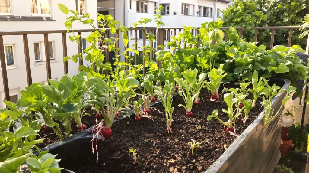 Ces légumes à semer début avril qui remplissent votre assiette en 21 jours et métamorphosent votre balcon