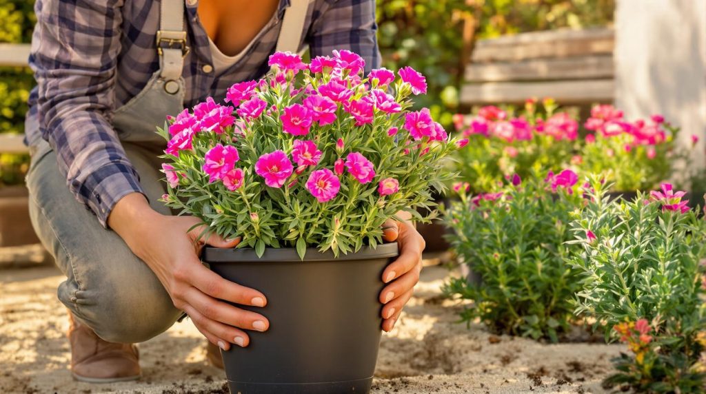 Cette petite vivace rose facile illumine bordures et pots tout l’été et métamorphose un jardin triste en scène ultra chic