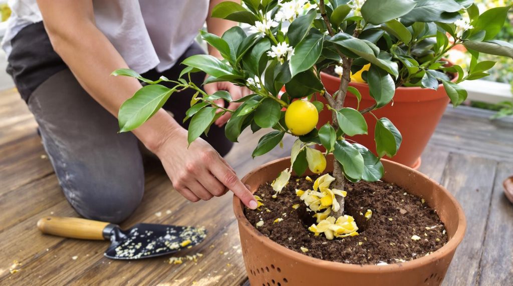 Citronnier qui ne donne rien : enterrez ces restes de cuisine au pied, il les couvre de fruits