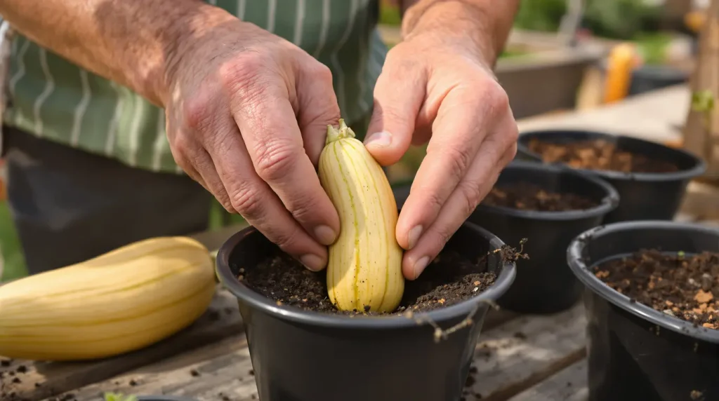 Courgettes : ce simple geste au semis que les anciens se transmettent et qui évite les récoltes ratées