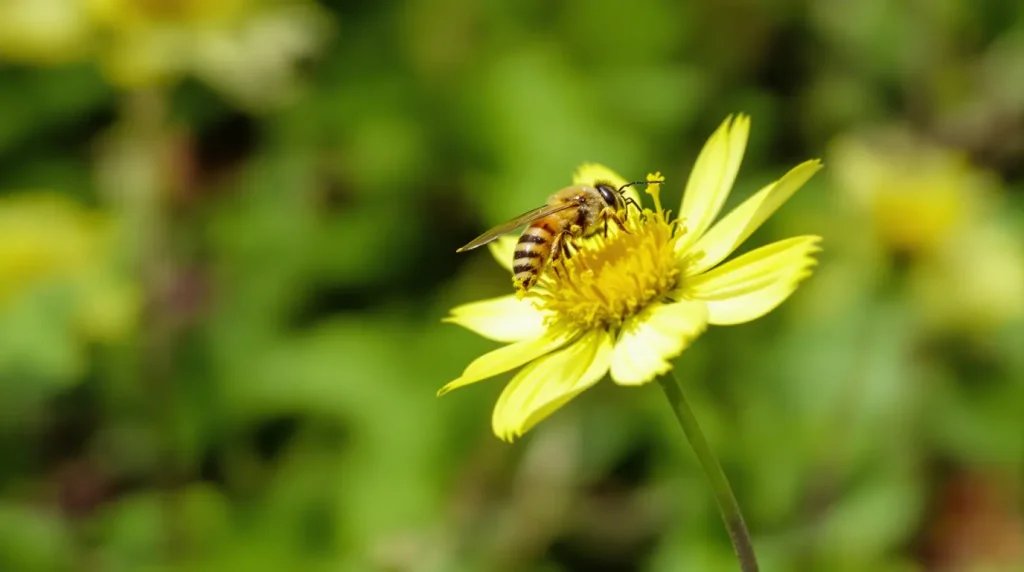 En avril, cette fleur jaune de gazon que vous tondez sans y penser comble le "creux de faim" des abeilles et papillons