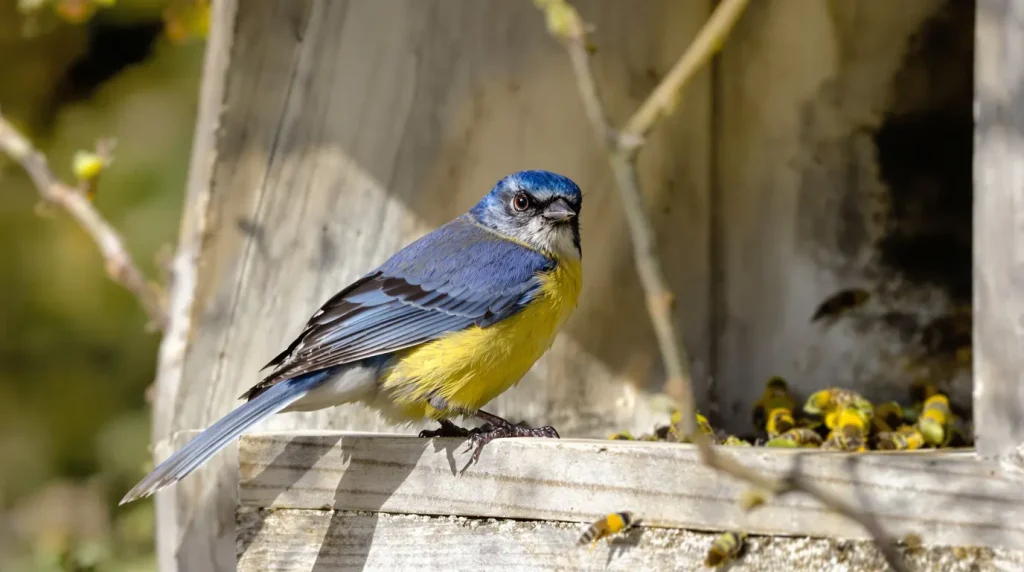 Frelon asiatique : cet oiseau du jardin peut protéger vos abeilles, à condition de l'attirer dès mars