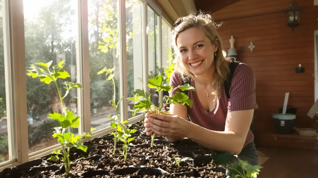 Je n'attends plus l'été pour en profiter, ce geste précis aux semis garantit des courgettes généreuses début juin !