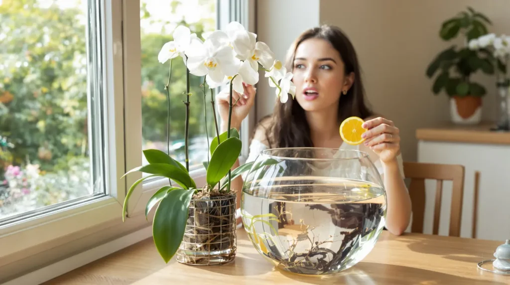 Orchidée sans fleurs : ce duo d'ingrédients de cuisine réveille une floraison explosive sans engrais chimiques