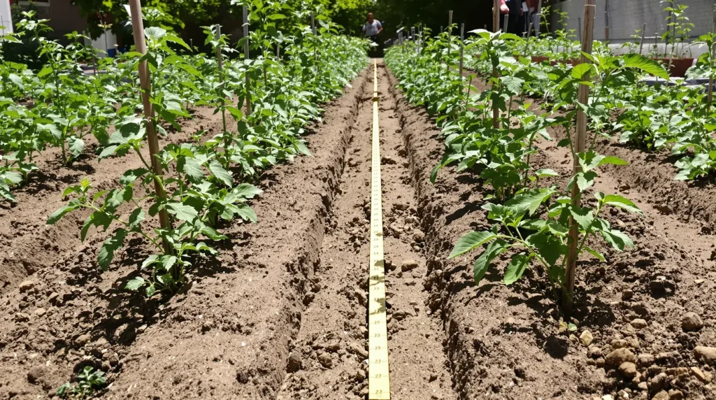 Plantation de tomates : quelle distance laisser entre les plants ?
