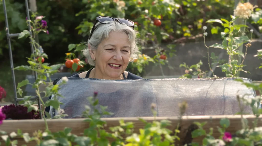 Plantée près du potager, cette vivace de jardin sec attire davantage d’abeilles que la lavande et nécessite très peu d’arrosage