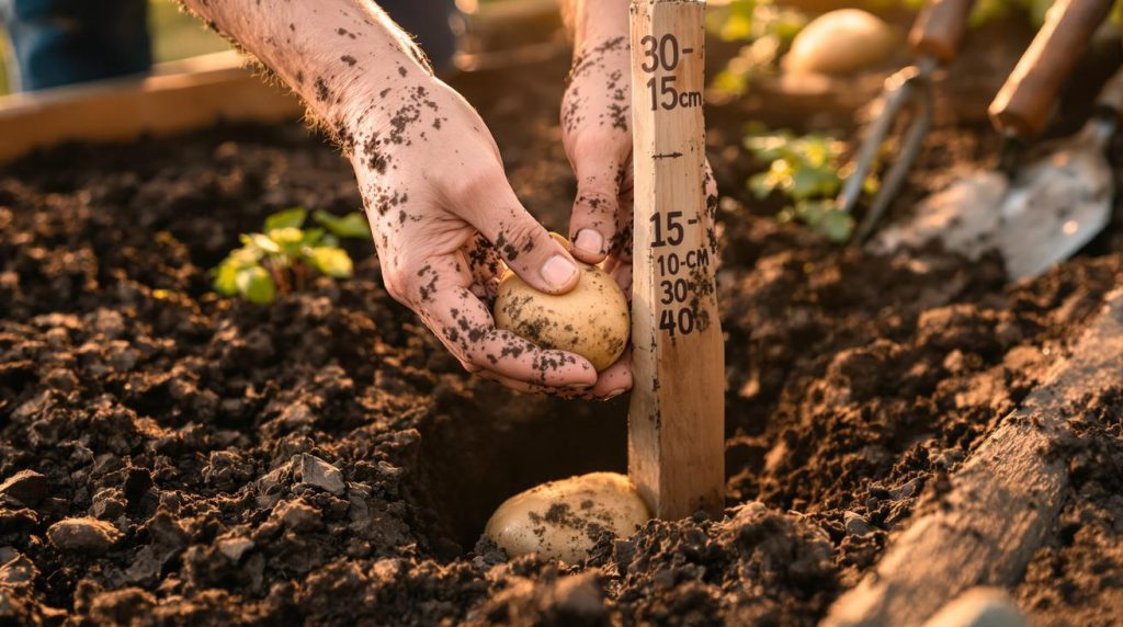 À quelle profondeur faut-il planter les pommes de terre pour une récolte généreuse ?