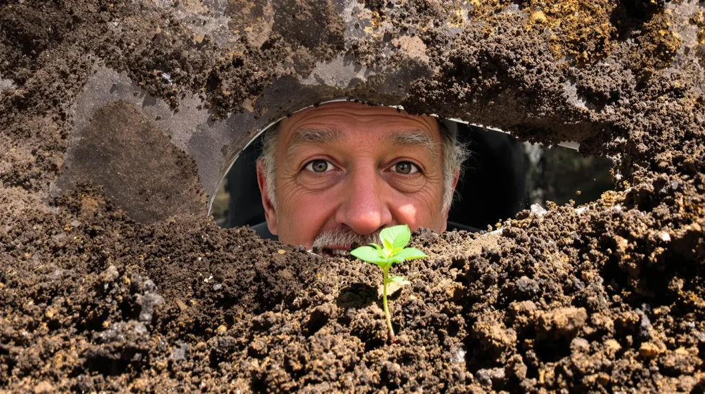 Sol compact et difficile à travailler au printemps ? Un geste tout simple l'aère en un rien de temps et le rend prêt à planter