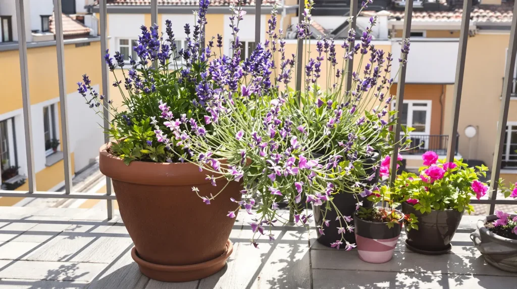 Un gros pot sur votre balcon : 5 plantes à associer dès maintenant pour en faire un jardin qui éveille les 5 sens