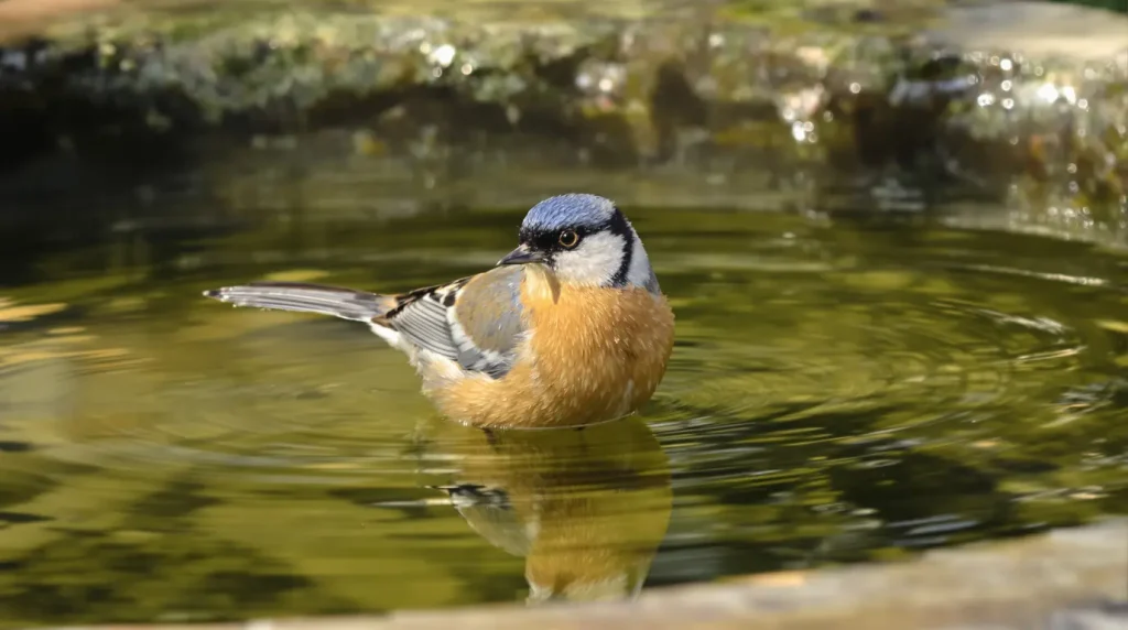 Bain d'oiseaux : une pièce de 1 centime pour garder l'eau claire tout l'été, sans danger selon des spécialistes aviaires