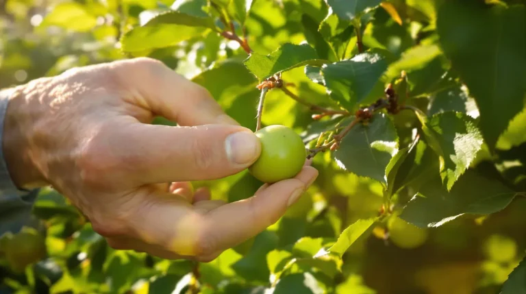 Fini les fruitiers qui perdent leurs fruits avant l&rsquo;été : ce simple geste de pépiniériste sauve la récolte