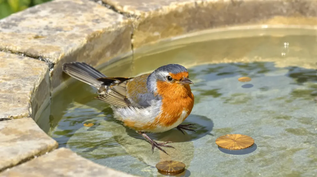 Jardiniers : cet été, ajoutez cette petite pièce dans vos bains d’oiseaux, mais pas n’importe comment