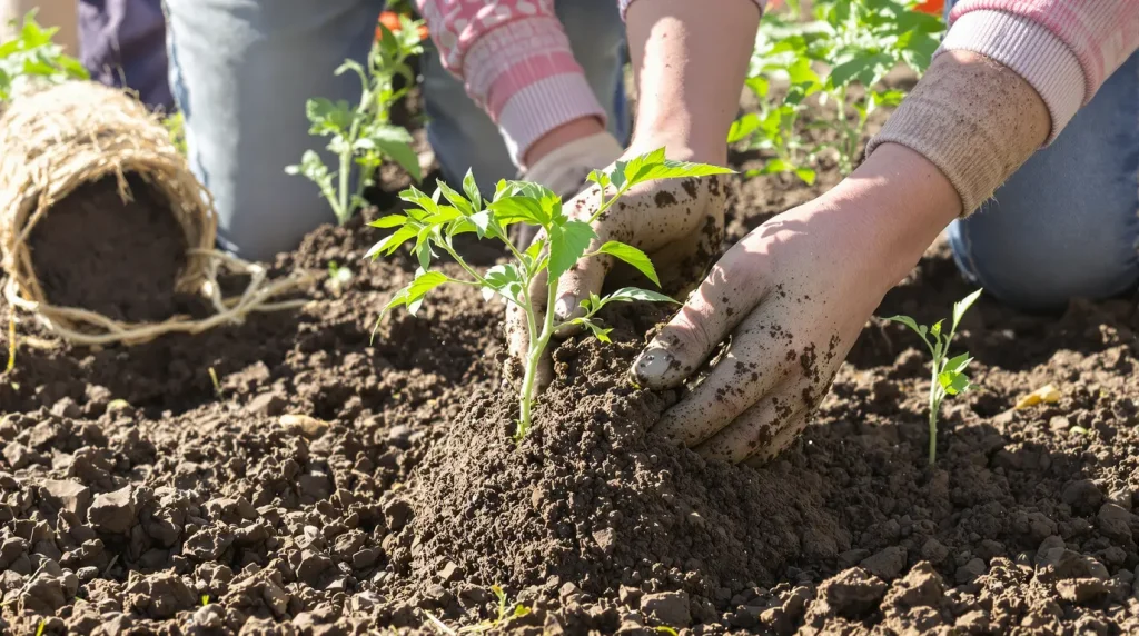 Les maraîchers plantent leurs tomates ainsi et ceux qui ne le font pas le regrettent tout l'été