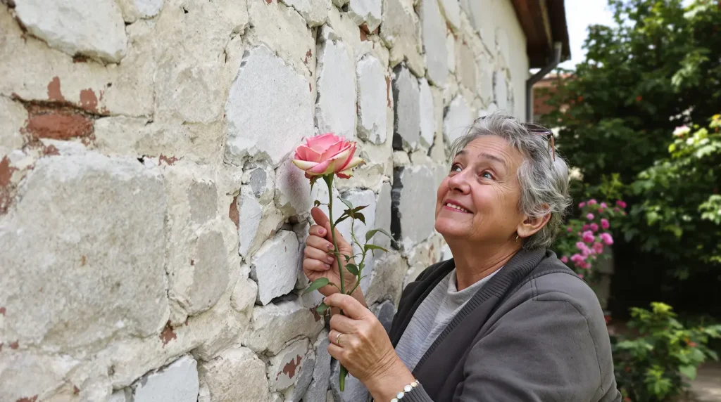 Nos anciens plantaient des roses trémières contre les murs pour une raison que trois générations ont oubliée