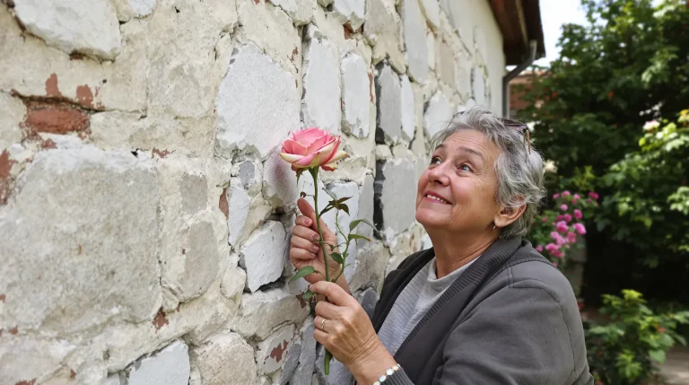 Nos anciens plantaient des roses trémières contre les murs pour une raison que trois générations ont oubliée