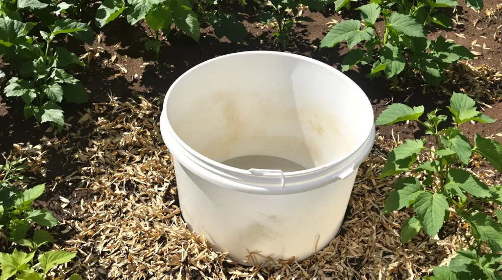 Pourquoi de plus en plus de jardiniers enterrent un vieux seau au milieu de leur potager ?