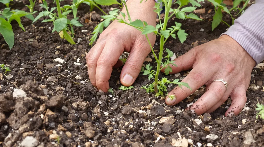 Tomates : cette façon de planter vos pieds plus profondément corrige l’erreur que 80 % des jardiniers commettent